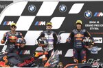 Jorge Martin, Aron Canet und Tetsuta Nagashima 