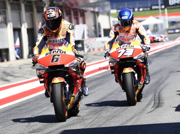 Stefan Bradl, Alex Marquez Stefan Bradl, Alex Marquez