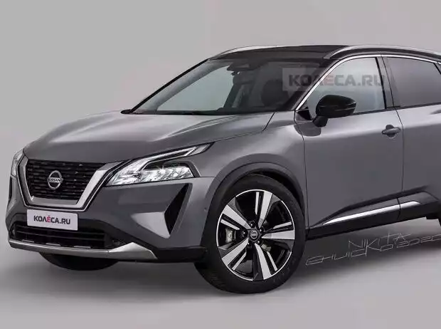 Renderings Nissan Rogue Sport/Qashqai (2021) Titel-Bild zur News: Renderings Nissan Rogue Sport/Qashqai (2021)