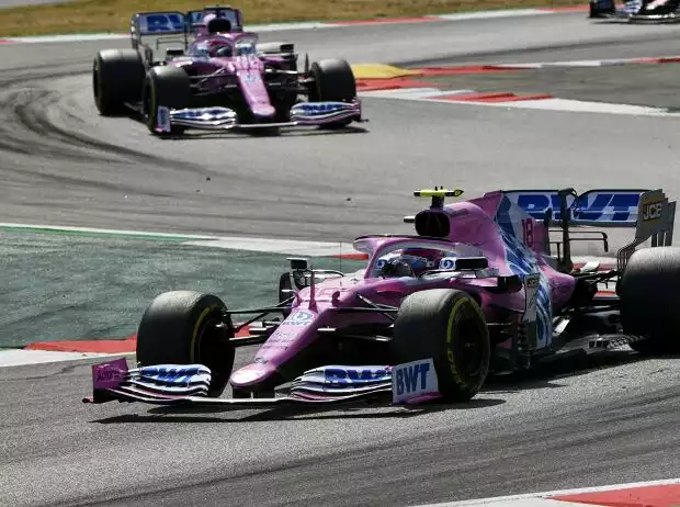 Lance Stroll, Sergio Perez Titel-Bild zur News: Lance Stroll, Sergio Perez