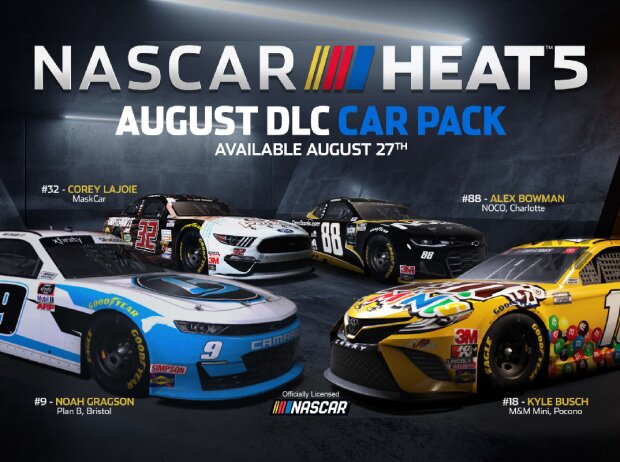 Titel-Bild zur News: NASCAR Heat 5: August-Erweiterung