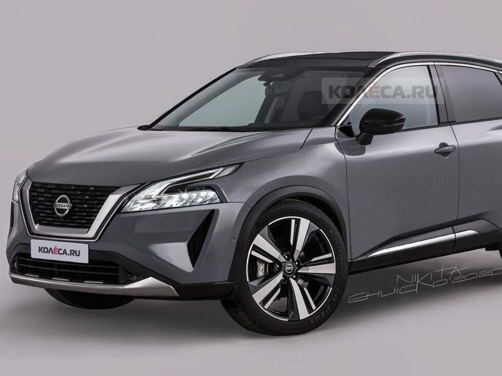 Renderings Nissan Rogue Sport/Qashqai (2021)