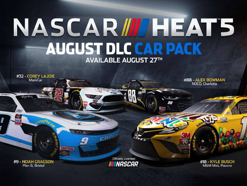 NASCAR Heat 5: Car-Pack