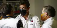 Toto Wolff, Zak Brown, Cyril Abiteboul