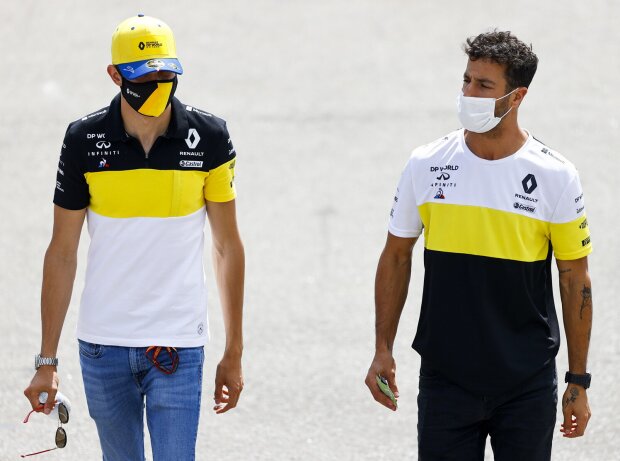 Esteban Ocon, Daniel Ricciardo Esteban Ocon, Daniel Ricciardo
