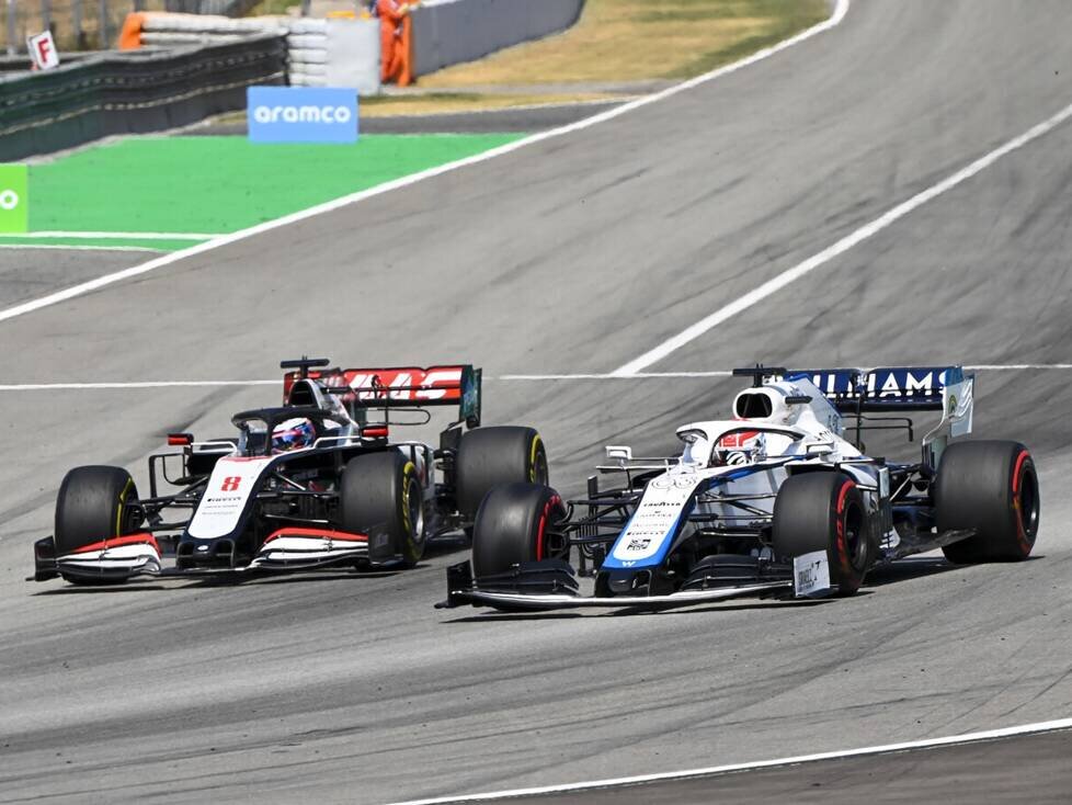Romain Grosjean, George Russell
