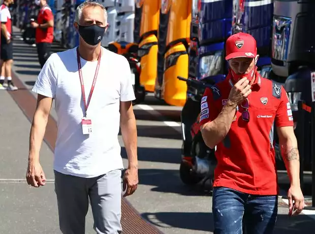 Andrea Dovizioso, Simone Battistella Titel-Bild zur News: Andrea Dovizioso, Simone Battistella