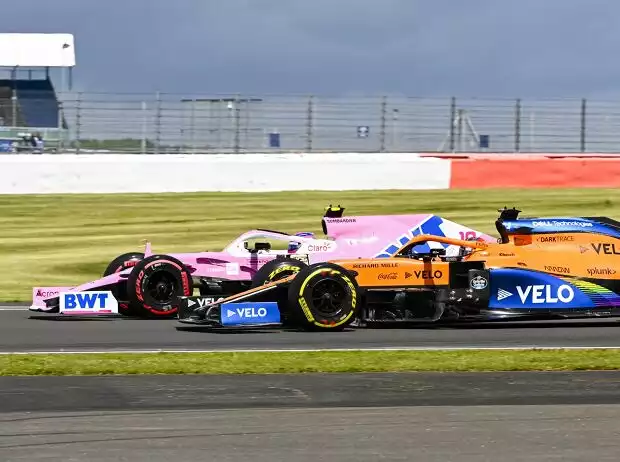 Titel-Bild zur News: Lance Stroll, Carlos Sainz