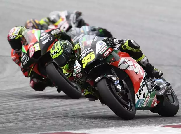 Titel-Bild zur News: Cal Crutchlow, Aleix Espargaro