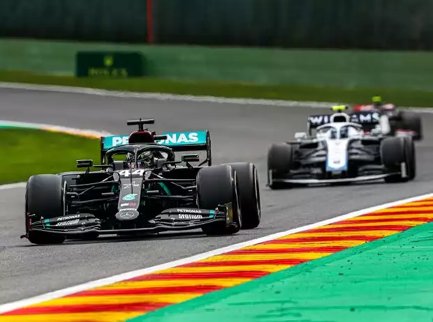 Lewis Hamilton, Nicholas Latifi, Kevin Magnussen Titel-Bild zur News: Lewis Hamilton, Nicholas Latifi, Kevin Magnussen