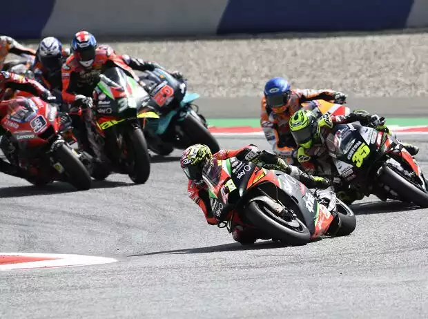 Aleix Espargaro, Cal Crutchlow Titel-Bild zur News: Aleix Espargaro, Cal Crutchlow