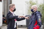 David Coulthard und Adrian Newey 