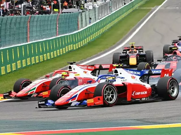 Titel-Bild zur News: Mick Schumacher, Robert Schwarzman, Louis Deletraz, Nobuharu Matsushita