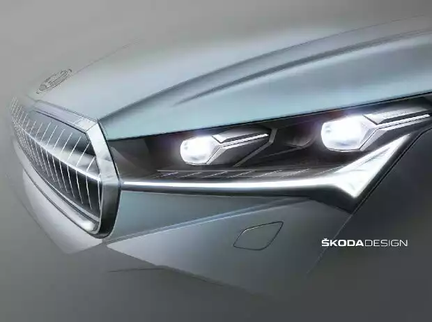 koda Enyaq iV (2021): Exterieur-Skizzen Titel-Bild zur News: koda Enyaq iV (2021): Exterieur-Skizzen