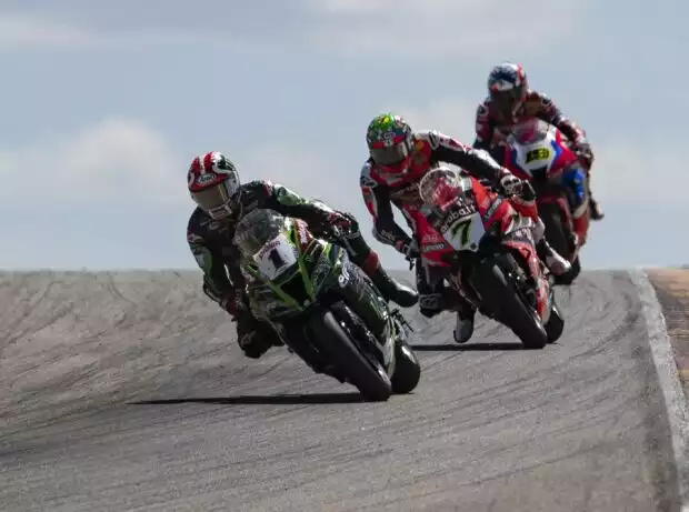 Jonathan Rea, Chaz Davies, Alvaro Bautista Titel-Bild zur News: Jonathan Rea, Chaz Davies, Alvaro Bautista