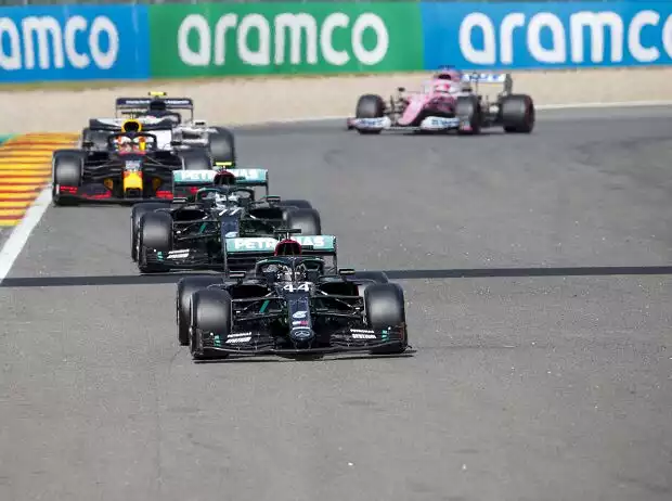 Lewis Hamilton, Valtteri Bottas, Max Verstappen Titel-Bild zur News: Lewis Hamilton, Valtteri Bottas, Max Verstappen