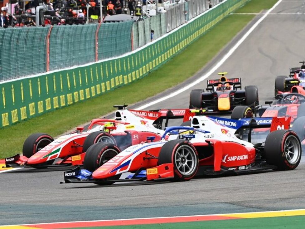 Mick Schumacher, Robert Schwarzman, Louis Deletraz, Nobuharu Matsushita