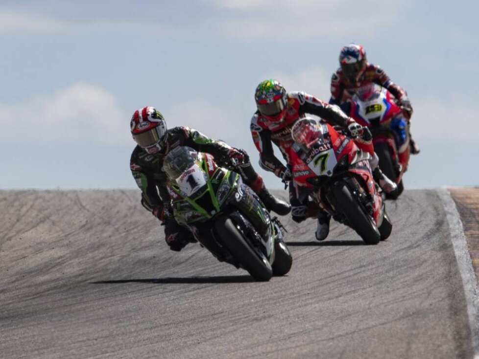 Jonathan Rea, Chaz Davies, Alvaro Bautista