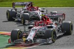 Antonio Giovinazzi (Alfa Romeo) und Kimi Räikkönen (Alfa Romeo) 