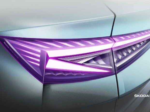 Skoda Enyaq iV (2021): Exterieur-Skizzen Skoda Enyaq iV (2021): Exterieur-Skizzen