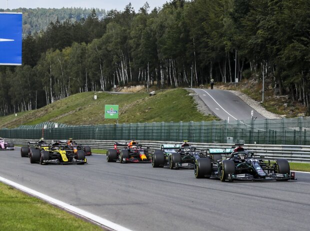 Lewis Hamilton, Valtteri Bottas, Max Verstappen, Daniel Ricciardo