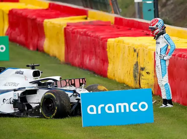 Titel-Bild zur News: Antonio Giovinazzi, George Russell