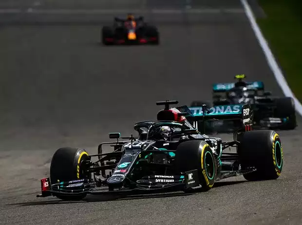 Lewis Hamilton, Valtteri Bottas, Max Verstappen Titel-Bild zur News: Lewis Hamilton, Valtteri Bottas, Max Verstappen