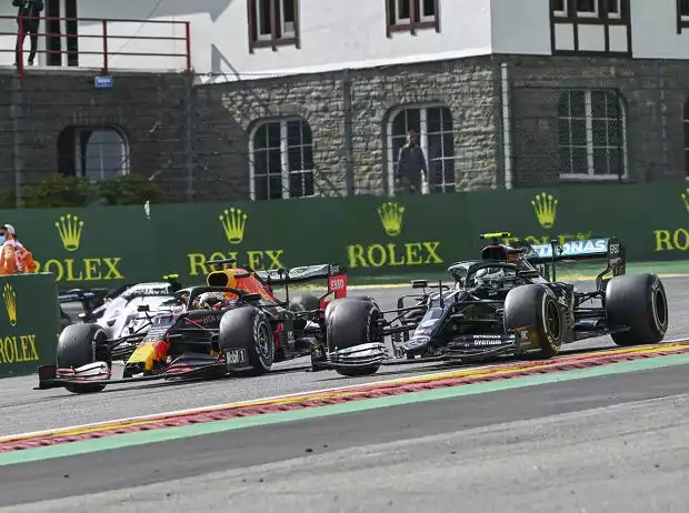 Valtteri Bottas, Max Verstappen Titel-Bild zur News: Valtteri Bottas, Max Verstappen