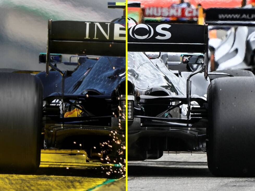 Mercedes W11: Vergleich Spielberg/Spa