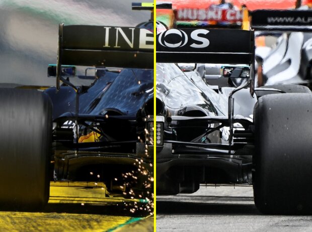 Mercedes W11: Vergleich Spielberg/Spa