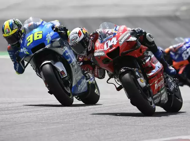 Andrea Dovizioso, Joan Mir Titel-Bild zur News: Andrea Dovizioso, Joan Mir