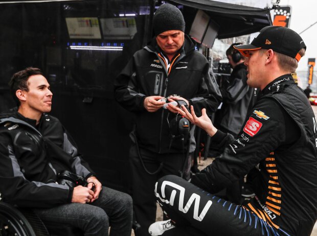 Robert Wickens, Gil de Ferran, Oliver Askews Robert Wickens, Gil de Ferran, Oliver Askews