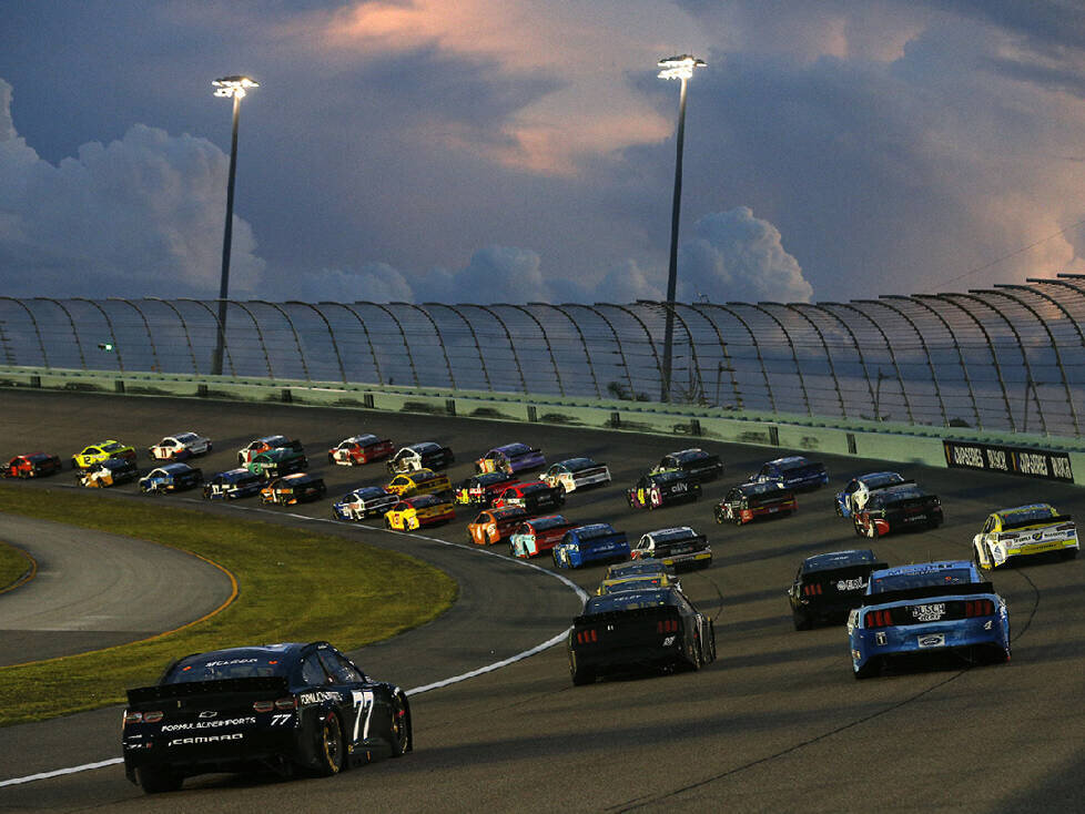 NASCAR-Action auf dem Homestead-Miami Speedway