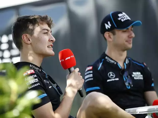 George Russell, Nicholas Latifi Titel-Bild zur News: George Russell, Nicholas Latifi