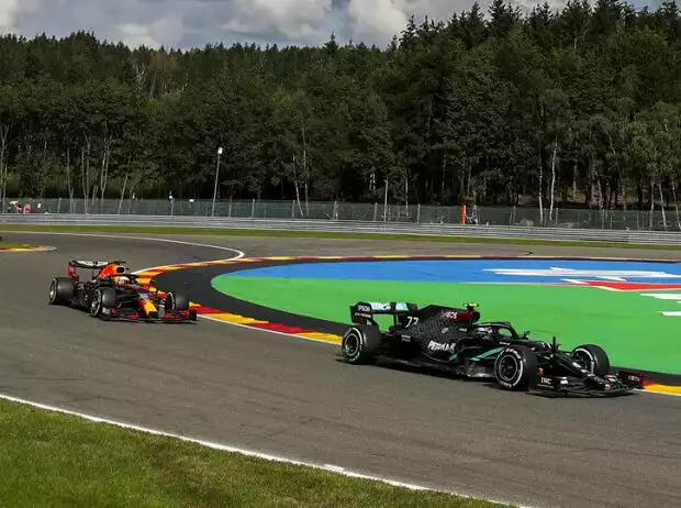 Valtteri Bottas, Max Verstappen Titel-Bild zur News: Valtteri Bottas, Max Verstappen