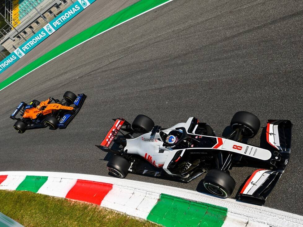 Romain Grosjean, Lando Norris