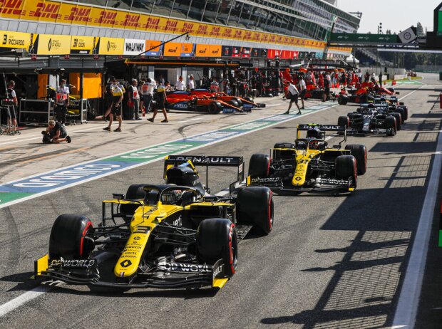 Daniel Ricciardo, Esteban Ocon