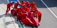 Unfallauto von Charles Leclerc