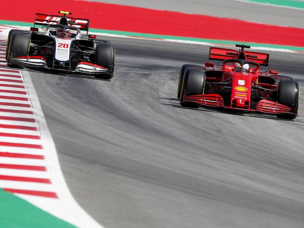 Sebastian Vettel, Kevin Magnussen
