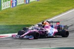 Lance Stroll (Racing Point) und Max Verstappen (Red Bull) 