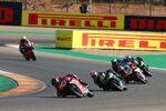 Scott Redding, Jonathan Rea und Michael Ruben Rinaldi 