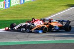 Kimi Räikkönen (Alfa Romeo) und Carlos Sainz (McLaren) 