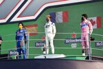 Carlos Sainz (McLaren), Pierre Gasly (AlphaTauri) und Lance Stroll (Racing Point) 