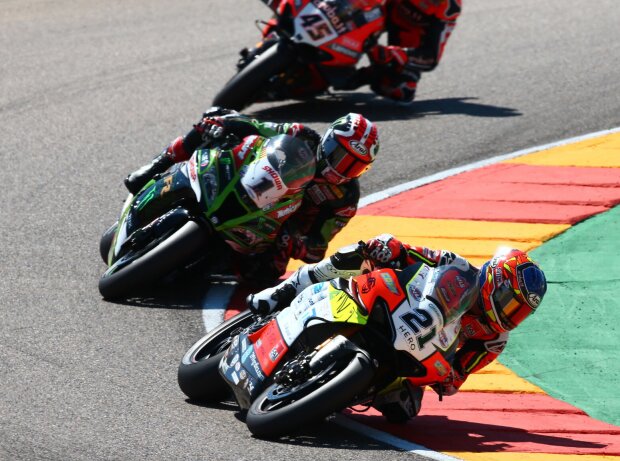 Michael Ruben Rinaldi, Jonathan Rea, Scott Redding