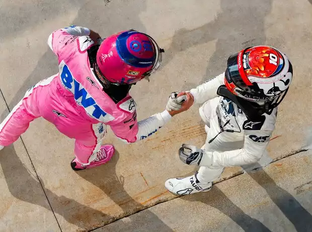 Lance Stroll, Pierre Gasly Titel-Bild zur News: Lance Stroll, Pierre Gasly