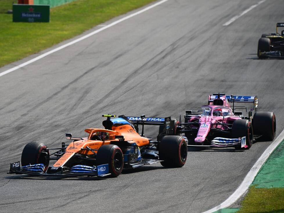 Lando Norris, Sergio Perez