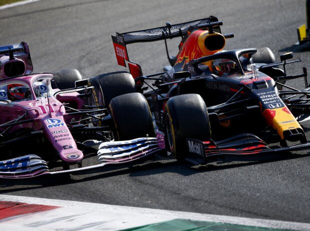 Sergio Perez, Max Verstappen