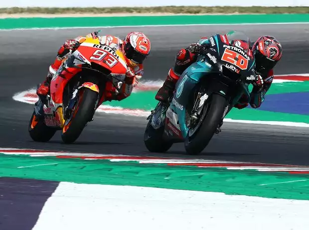 Fabio Quartararo, Marc Marquez Titel-Bild zur News: Fabio Quartararo, Marc Marquez