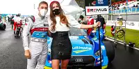 Bild zum Inhalt: Frijns völlig überrascht: Eine Wette macht seine Freundin zum Grid-Girl