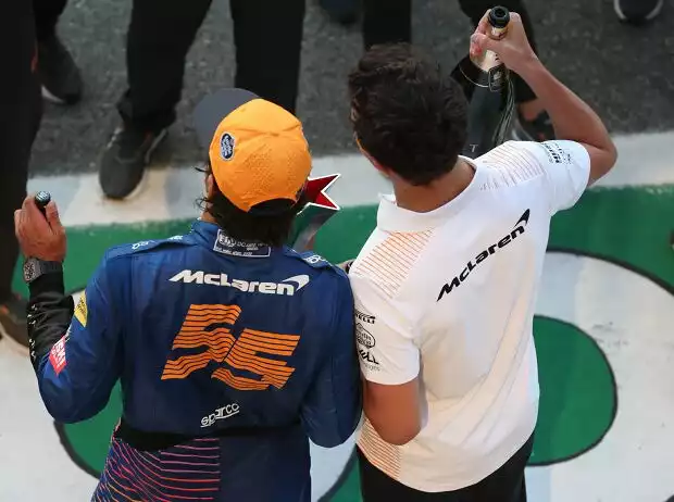 Carlos Sainz, Lando Norris Titel-Bild zur News: Carlos Sainz, Lando Norris